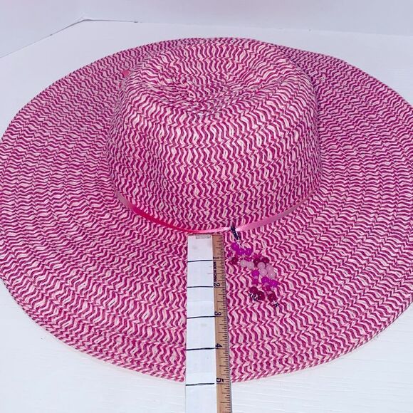 Disney Parks Pretty Pink Floppy Sun Hat Size Adult - Picture 7 of 7
